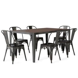 Shop Wyndenhall Freya Solid Mango Wood And Metal 66 Within Widely Used Carelton 36'' Mango Solid Wood Trestle Dining Tables (View 10 of 20)