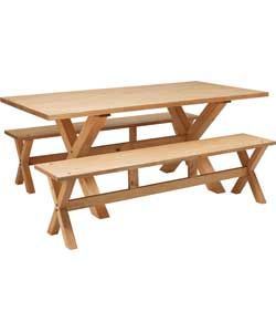 Solid Within Favorite Febe Pine Solid Wood Dining Tables (Photo 19 of 20)