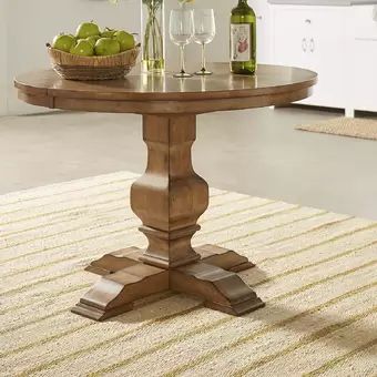 Solid Wood Dining Table With Regard To Latest Keown 43'' Solid Wood Dining Tables (View 12 of 20)