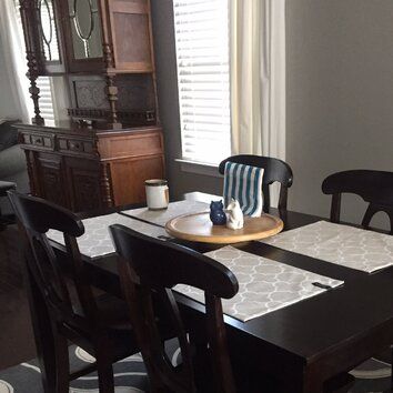 Standard Furniture Larkin 5 Piece Dining Set & Reviews Within Newest Larkin 47.5'' Pedestal Dining Tables (Photo 9 of 20)