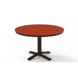 Telescope Casual Mgp Top 48" Round Dining Height Pedestal Within Popular Tabor 48'' Pedestal Dining Tables (View 8 of 20)