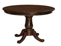 The Wood Loft – Amish Custom Kitchen And Dining Room Tables Inside Well Liked Gaspard Extendable Maple Solid Wood Pedestal Dining Tables (View 19 of 20)