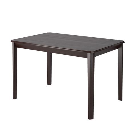 Trendy Mcmichael 32'' Dining Tables Within Corliving Atwood 47" X 32" Cappuccino Stained Dining Table (View 2 of 20)