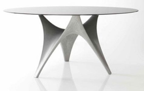 Trendy The Arc Tablelord Norman Foster For Molteni (with Regarding Canalou 46'' Pedestal Dining Tables (Photo 14 of 20)