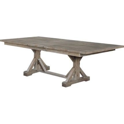 Trestle Dining Tables Regarding Most Recent 36 Stunning Trestle Tables You'll Love! (Photo 14 of 20)