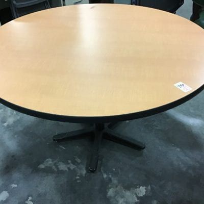 Featured Photo of The Best Collis Round Glass Breakroom Tables