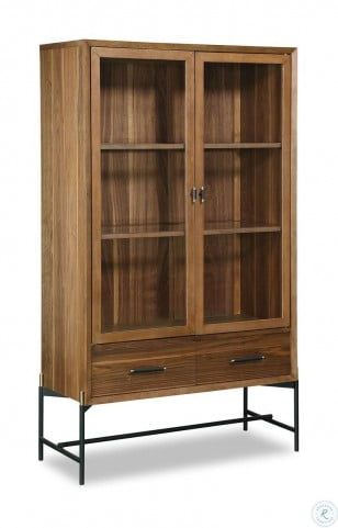 Well Known Bobby Berk Walnut Gehl Display Cabinet From Bobby Berk Throughout Bobby Berk Trestle Dining Tables (View 14 of 20)
