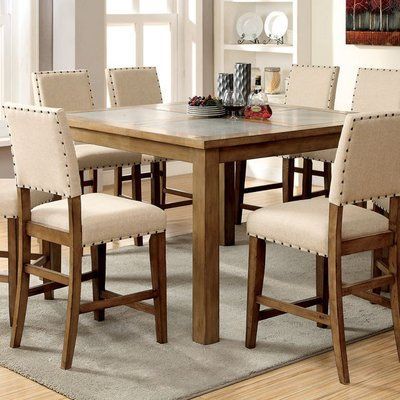 Well Known Counter Height Extendable Dining Tables Regarding Gracie Oaks Rosana Dining Table (View 5 of 20)