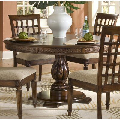 Well Known Dawna Pedestal Dining Tables With Palm Court Ii Round Pedestal Dining Table (View 8 of 20)