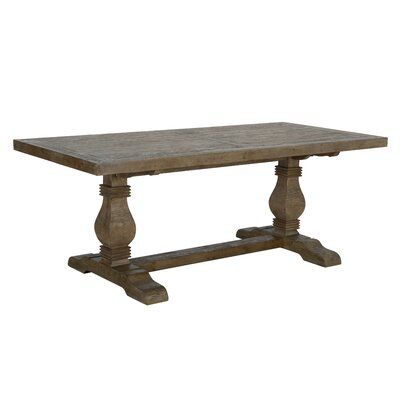 Well Liked Distressed Finish Kitchen & Dining Tables You'll Love In Inside Montauk 35.5'' Pine Solid Wood Dining Tables (Photo 6 of 20)
