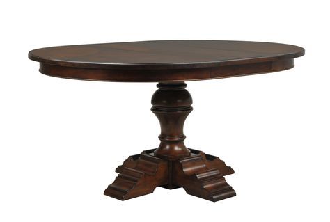 Well Liked Servin 43'' Pedestal Dining Tables Inside Jamestown Oval Dining Table (View 8 of 20)