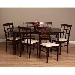 Well Liked Shop Warehouse Of Tiffany Justin 7 Piece Dining Furniture For Justine 23.63'' Dining Tables (Photo 2 of 20)