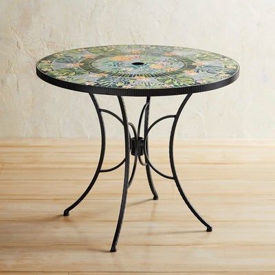 Well Liked Tropical Glam 36" Round Dining Table (View 15 of 20)