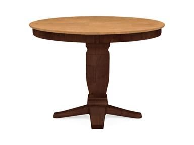 Widely Used 52″ Counter Height Round Table With Java Pedestal Base Intended For Barra Bar Height Pedestal Dining Tables (View 3 of 20)