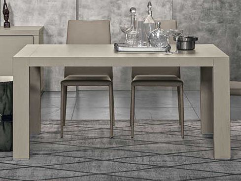 Widely Used Akitomo 35.4'' Dining Tables For Yumanmod Doppio Passo Grey Open Pore Lacquered 63'' – 110 (Photo 12 of 20)