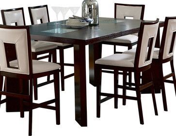 Widely Used Andrenique Bar Height Dining Tables Pertaining To Steve Silver Delano 60x44 Counter Height Table – Dining (View 3 of 20)