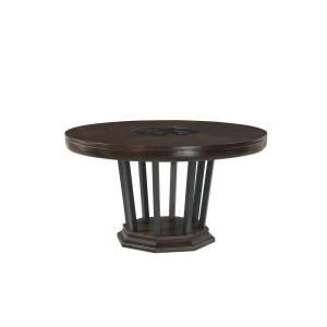 Wilkesville 47'' Pedestal Dining Tables For Preferred Armen Living Cirque 54 In (View 14 of 20)