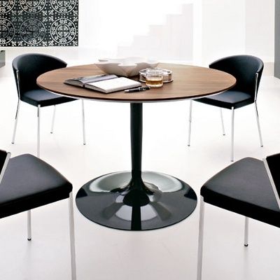 Wilkesville 47'' Pedestal Dining Tables Regarding Newest Calligaris Planet Table, 47" Wide (Photo 20 of 20)