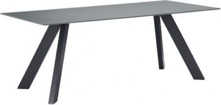 Zuo Modern 107856 Emard Dining Table, Iron; Study In Form Intended For Well Known Dellaney 35'' Iron Dining Tables (Photo 4 of 20)