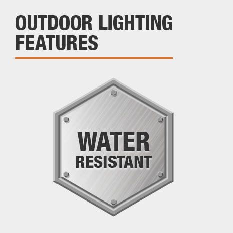 25 Watt Bronze Dusk To Dawn Outdoor Integrated Led Area With Edenfield Water Glass Outdoor Wall Lanterns With Dusk To Dawn (View 14 of 20)