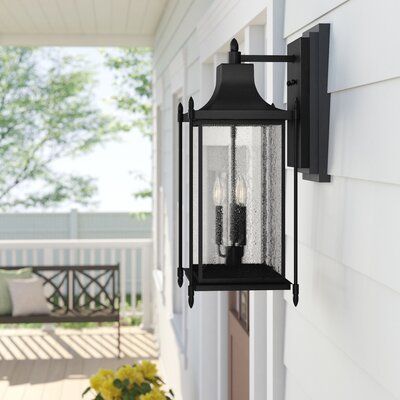Abbott 3 Light Outdoor Wall Lantern | Joss & Main Intended For Powell Outdoor Wall Lanterns (Photo 8 of 20)