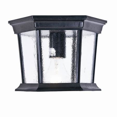 Acclaim Lighting 5275bk Matte Black Dover 1 Light Outdoor Throughout Palma Black/clear Seeded Glass Outdoor Wall Lanterns (Photo 11 of 20)