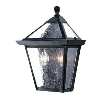 Acclaim Lighting Bay Street Collection 3 Light Matte Black Intended For Bellefield Black Outdoor Wall Lanterns (Photo 17 of 20)