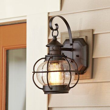 All Lighting | Birch Lane Regarding Cantrall 8'' H Outdoor Armed Sconces (Photo 3 of 20)