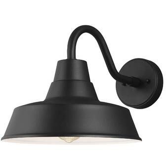 Andover Mills™ Gunnora 1 – Bulb Outdoor Barn Light With With Regard To Gunnora Outdoor Barn Lights With Dusk To Dawn (View 20 of 20)