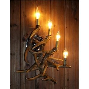 Artistic Antler Featured Wall Light With 4 Lights | Antler With Regard To Krajewski Wall Lanterns (View 9 of 20)