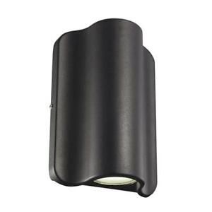 Black Outdoor Integrated Led Wall Mount Dual Sided Pocket For Vernie Black Integrated Led Outdoor Bulkhead Lights (View 17 of 20)