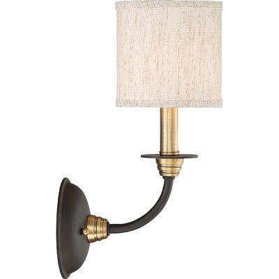 Charlton Home® Knorr 1 Light Armed Sconce | Wayfair (View 20 of 20)