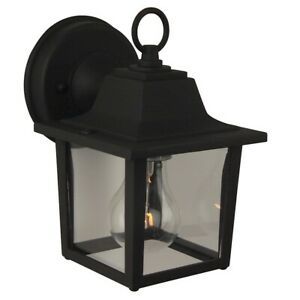 Craftmade Outdoor Coach Lights Small Wall Mount, Matte Within Mccay Matte Black Outdoor Wall Lanterns (Photo 1 of 20)