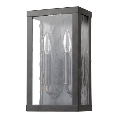 Darby Home Co Goncalo 2  Bulb Outdoor Wall Lantern | Wayfair Regarding Chicopee 2 – Bulb Glass Outdoor Wall Lanterns (View 13 of 20)