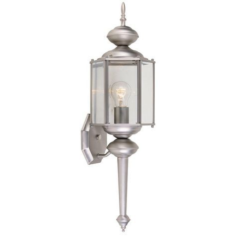 Designers Fountain Beveled Glass Lantern Sconce Pewter Regarding Carrington Beveled Glass Outdoor Wall Lanterns (View 5 of 20)