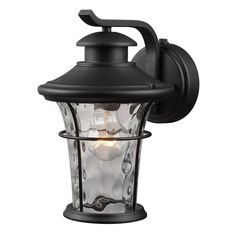 Envirolite 16 In. Led Olympic Bronze Outdoor Wall Lantern Regarding Clarisa Seeded Glass Outdoor Barn Lights With Dusk To Dawn (Photo 16 of 20)