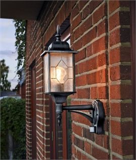 Exterior Pir Sensor Wall Light | Lighting Styles With Regard To Rockefeller Black 2 – Bulb  Outdoor Wall Lanterns (Photo 14 of 20)