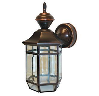 Heath Zenith Hz 4175 Ac Lexington 1 Light | Build Throughout Edenfield Water Glass Outdoor Wall Lanterns With Dusk To Dawn (View 18 of 20)