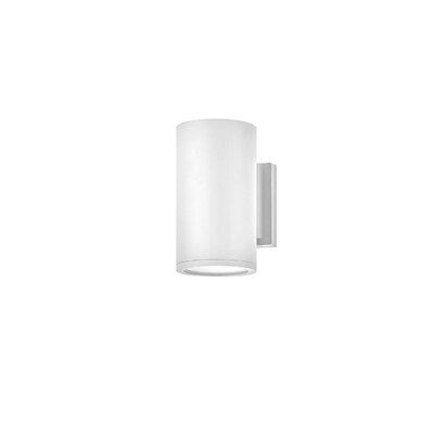 Hinkley Silo 8'' H Frosted Glass Outdoor Armed Sconce For Dedmon Outdoor Armed Sconces (Photo 1 of 20)