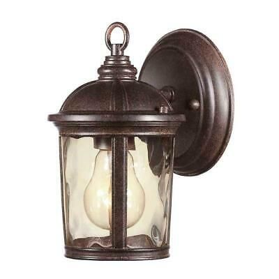 Home Decorators Collect. Leeds 1 Light Mystic Bronze With Cowhill Dark Bronze Wall Lanterns (Photo 6 of 20)