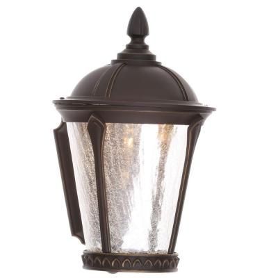 Home Decorators Collection Cottrell Aged Bronze Patina Throughout Carner Outdoor Wall Lanterns (View 16 of 20)