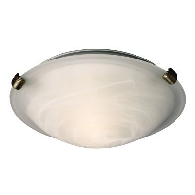 Home Depot Flush Mounted Lighting / Maxxima 14 In Round 1 With Whisnant Black Integrated Led Frosted Glass Outdoor Flush Mount (Photo 4 of 20)