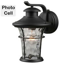 Home Luminaire 31703 Spence 1 Light Outdoor Wall Lantern With Regard To Edenfield Water Glass Outdoor Wall Lanterns With Dusk To Dawn (View 2 of 20)