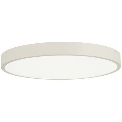Latitude Run Sibirski 1 – Light Simple Circle Led Flush Within Whisnant Black Integrated Led Frosted Glass Outdoor Flush Mount (Photo 11 of 20)