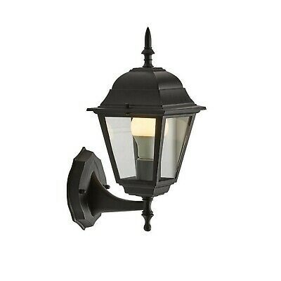 Mainstays Outdoor Coach Light Wall Sconce, Matte Black With Keikilani Matte Black Wall Lighting (Photo 12 of 20)