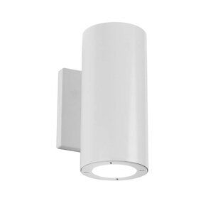 Modern Forms Vessel 2 – Bulb 7.6'' H Integrated Led Inside Izaiah Black 2 Bulb Frosted Glass Outdoor Armed Sconces (Photo 6 of 20)