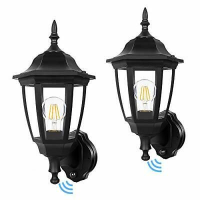 Outdoor Dusk To Dawn Led Wall Lantern,plastic Material Regarding Manteno Black Outdoor Wall Lanterns With Dusk To Dawn (View 4 of 20)
