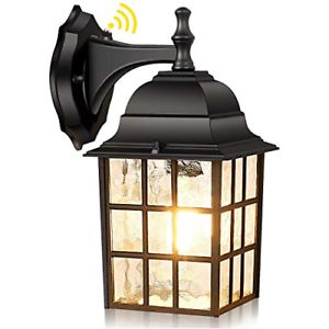 Outdoor Wall Lantern Dusk To Dawn Photocell Sensor, Matte Intended For Manteno Black Outdoor Wall Lanterns With Dusk To Dawn (Photo 3 of 20)