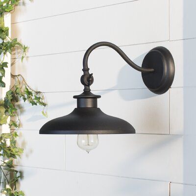 Outdoor Wall Lighting & Barn Lights You'll Love | Wayfair Intended For Crandallwood Wall Lanterns (View 2 of 20)