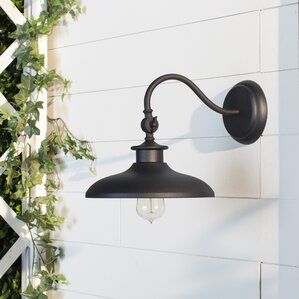 Outdoor Wall Lighting You'll Love | Wayfair Pertaining To Crandallwood Wall Lanterns (View 15 of 20)
